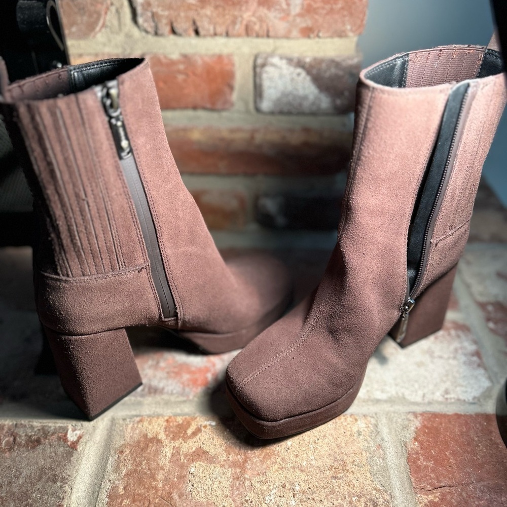 Blondo Rozalie Brown Boots- Size 6 Very Good Condition - Picture 3 of 14